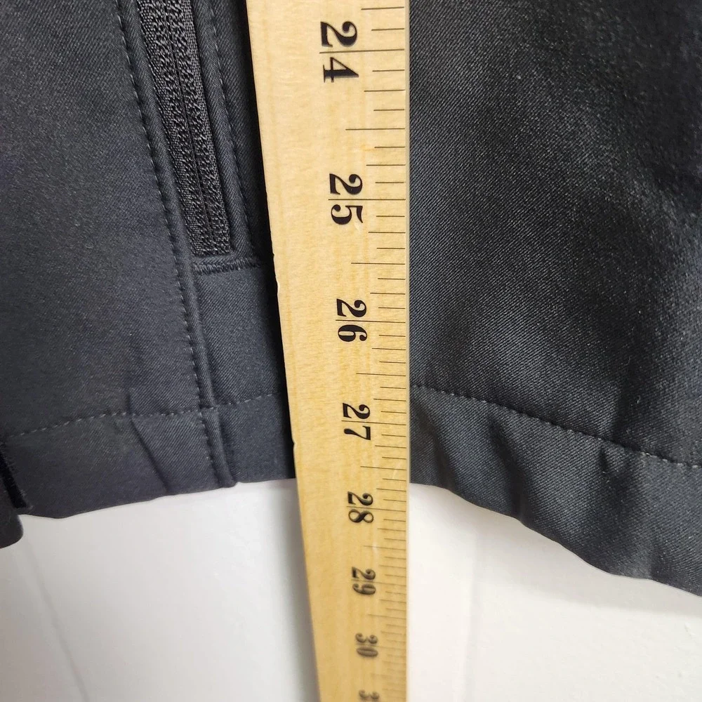 Columbia Jacket Mens Large Black Softshell Full Zip Outdoors‎ Windbreaker WM6004